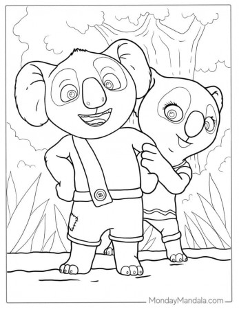 20 Koala Coloring Pages (Free PDF Printables)