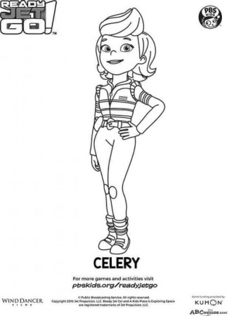 Celery Coloring Page | Kids Coloring Pages | PBS KIDS for Parents