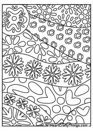 Abstract Coloring Pages (Updated 2022)