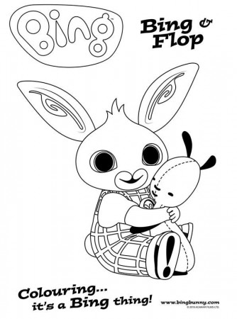 Kids-n-fun.com | Coloring page Bing Bunny Bing Flop 2