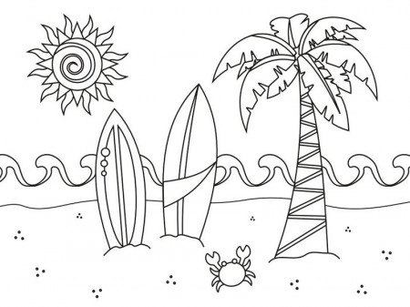 15 Enticing Summer Coloring Pages for Everyone in 2023
