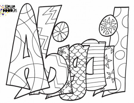 Free Coloring Pages Of Names posted by Michelle Mercado