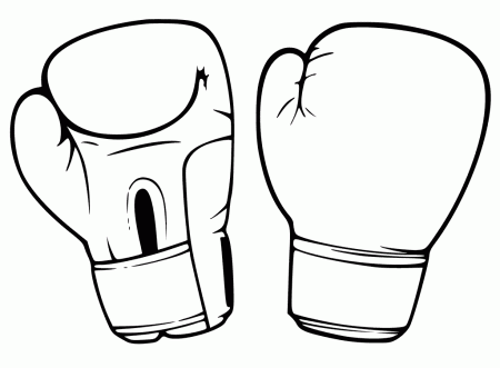 Boxing Gloves Coloring Pages - Get ...