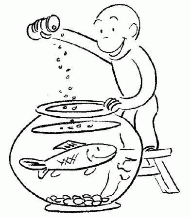 Curious George Coloring Pages | Coloring Pages To Print