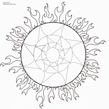 Printable Wiccan Coloring Pages - High Quality Coloring Pages