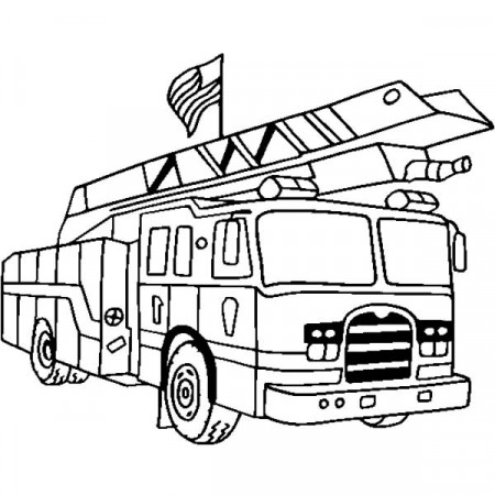 Fire Engine Coloring Pages: Fire Engine Coloring Pages – Kids Play ...