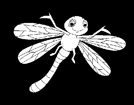 Children dragonfly coloring page - Coloringcrew.com