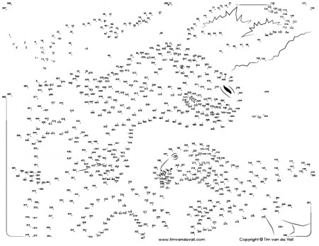 dino dot to dot - Tim's Printables