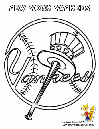Yankee Coloring Page