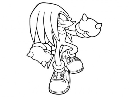 Sonic Coloring Pages 100 Page Coloring ...