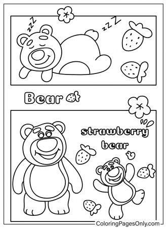 Lotso Bear Coloring Pages ...