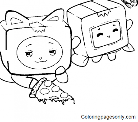 LankyBox Coloring Pages Printable for ...