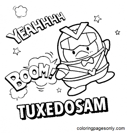 Tuxedo Sam Sheets Coloring Pages - Tuxedo Sam Coloring Pages - Coloring  Pages For Kids And Adults