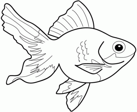cute drawing of fishes in a pond coloring page - pufecolorun | Fish  coloring page, Owl coloring pages, Coloring pages