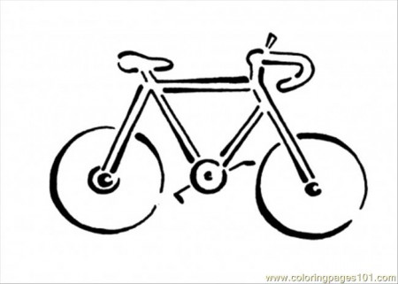 Bicycle Coloring Page - Free Bikes Coloring Pages ...
