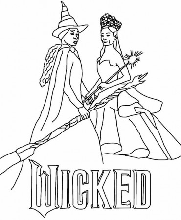 Coloring Pages Wicked