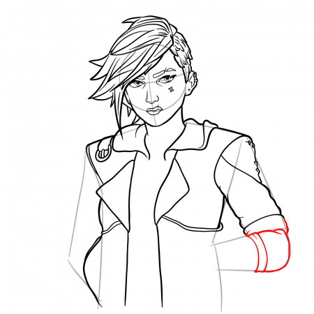 Guide on How to Draw Vi from Arcane