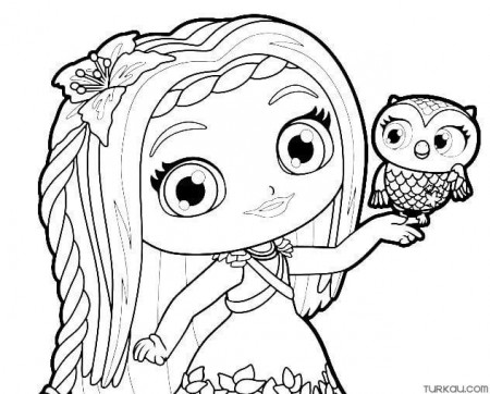 Gabby's Dollhouse Coloring Page For Girls » Turkau