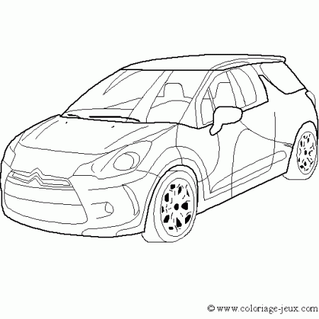 Drawing Cars #146481 (Transportation) – Printable coloring pages