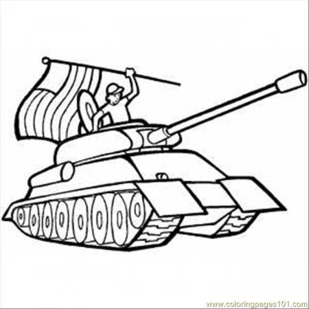Printable Soldier In Tank With Usa Flag Coloring Pages - Get Coloring Pages