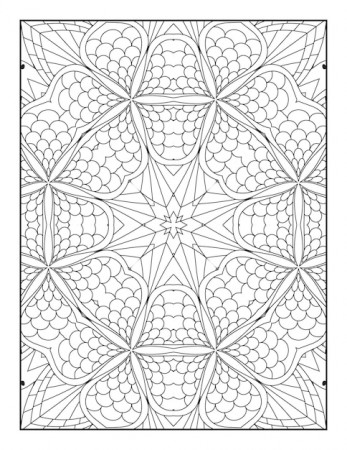 Premium Vector | Mandala pattern coloring page coloring page for adults  mandala coloring book for adults