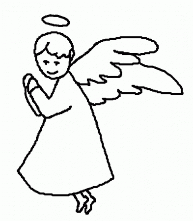 14 Pics of Angel Halo Coloring Pages - Girl Angel Coloring Pages ...