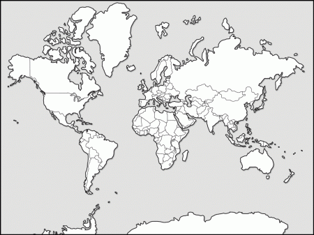 World map coloring pages | www.veupropia.org
