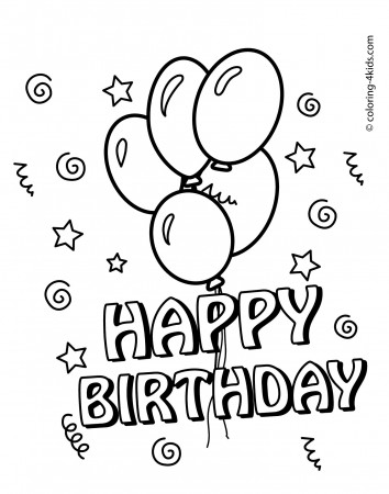 Car: Cards On Pinterest Happy Birthday Coloring Pages And Frozen Happy