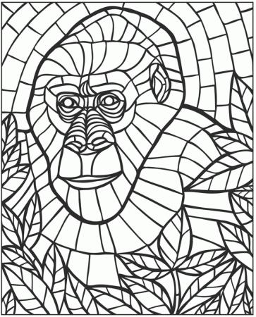 11 Pics of Mosaic Patterns Coloring Pages Animals - Mosaic ...