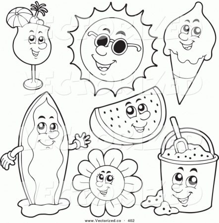 Summer Coloring Pages Getcoloringpages Summer Fun Coloring Pages ...