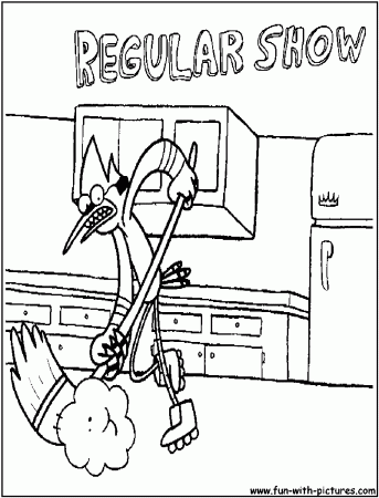 10 Pics of Regular Show Mordecai Coloring Pages - Regular Show ...