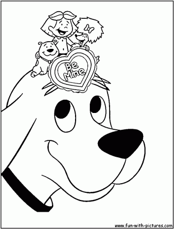 9 Pics of Clifford The Big Red Dog Coloring Pages - Clifford ...