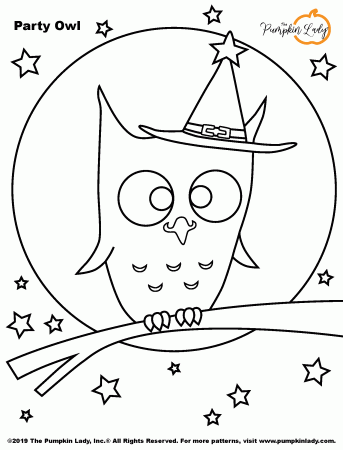 Halloween Owl Coloring Page By Code Printable Barn Call Free Bird Feeder –  Stephenbenedictdyson