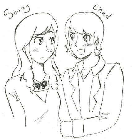 Sonny With A Chance Coloring Page