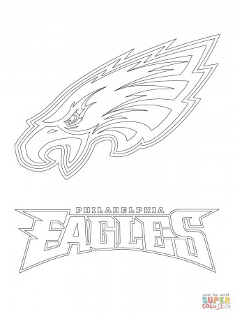 Philadelphia Eagles Coloring Page