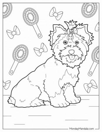 97 Dog Coloring Pages (Free PDF Printables)