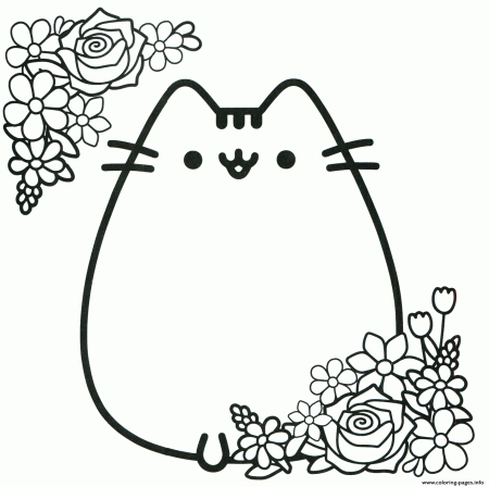 Pusheen Coloring Pages Printable for ...