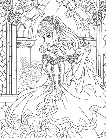 38 Gorgeous Princess Coloring Pages For ...