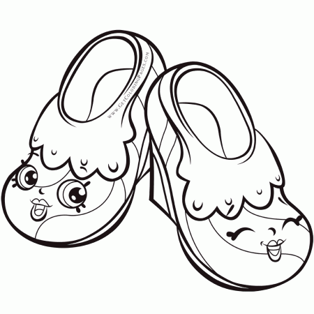 Shopkins Fairy Shoes Coloring Pages - Get Coloring Pages