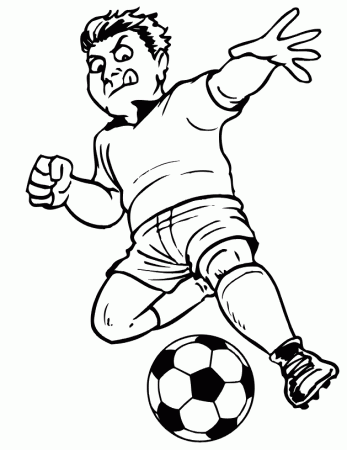 Soccer Coloring Pages - Get Coloring Pages