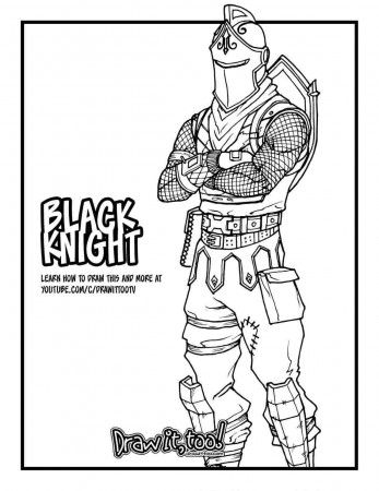 fortnite coloring pages easy fortnite coloring pages ...