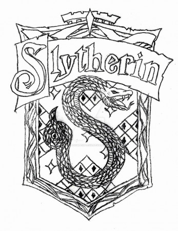 The best free Slytherin drawing images. Download from 66 ...