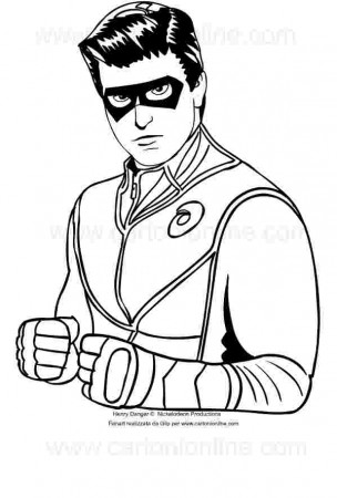 Just Coloring: Captain Man And Kid Danger Coloring Pages The ...