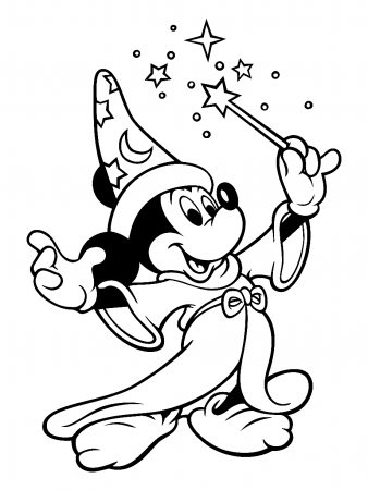 Fantasia Coloring Pages - Coloring Pages For Kids And Adults