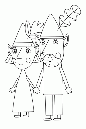 Ben & Holly's Little Kingdom - Ben's parents Mr. Elf and Mrs. Elf
