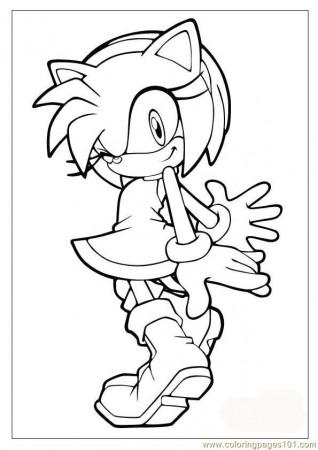 Sonic X Coloring Pages | free printable coloring page Sonic 03 ...