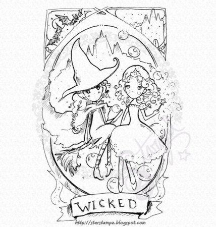 Wicked Elphaba and Glinda - DIGITAL ...