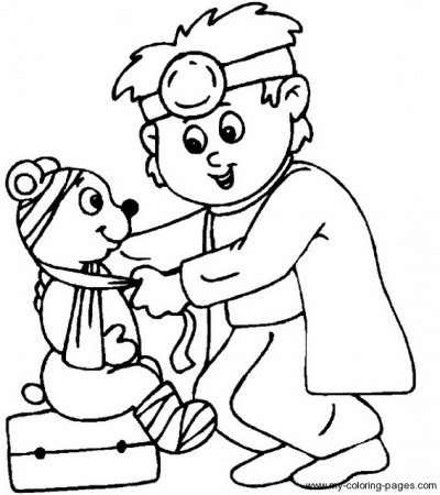 Kids Doctor Coloring Pages - Get Coloring Pages