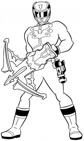 Girl Power Ranger Coloring Pages - Get Coloring Pages