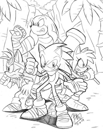 Sonic Boom Coloring Pages Related Keywords & Suggestions - Sonic ...